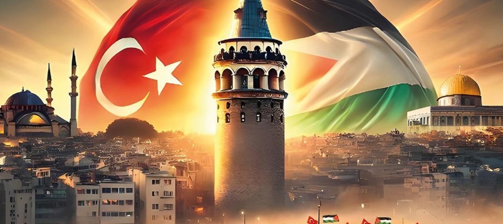 İstanbul'da Filistin eylemi