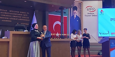 KATODER Genel Başkanı Sabiha Gül Doğan'a ödül
